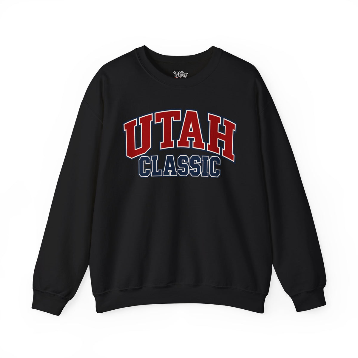 Utah Classic Unisex Crewneck Sweatshirt State Name Graphic