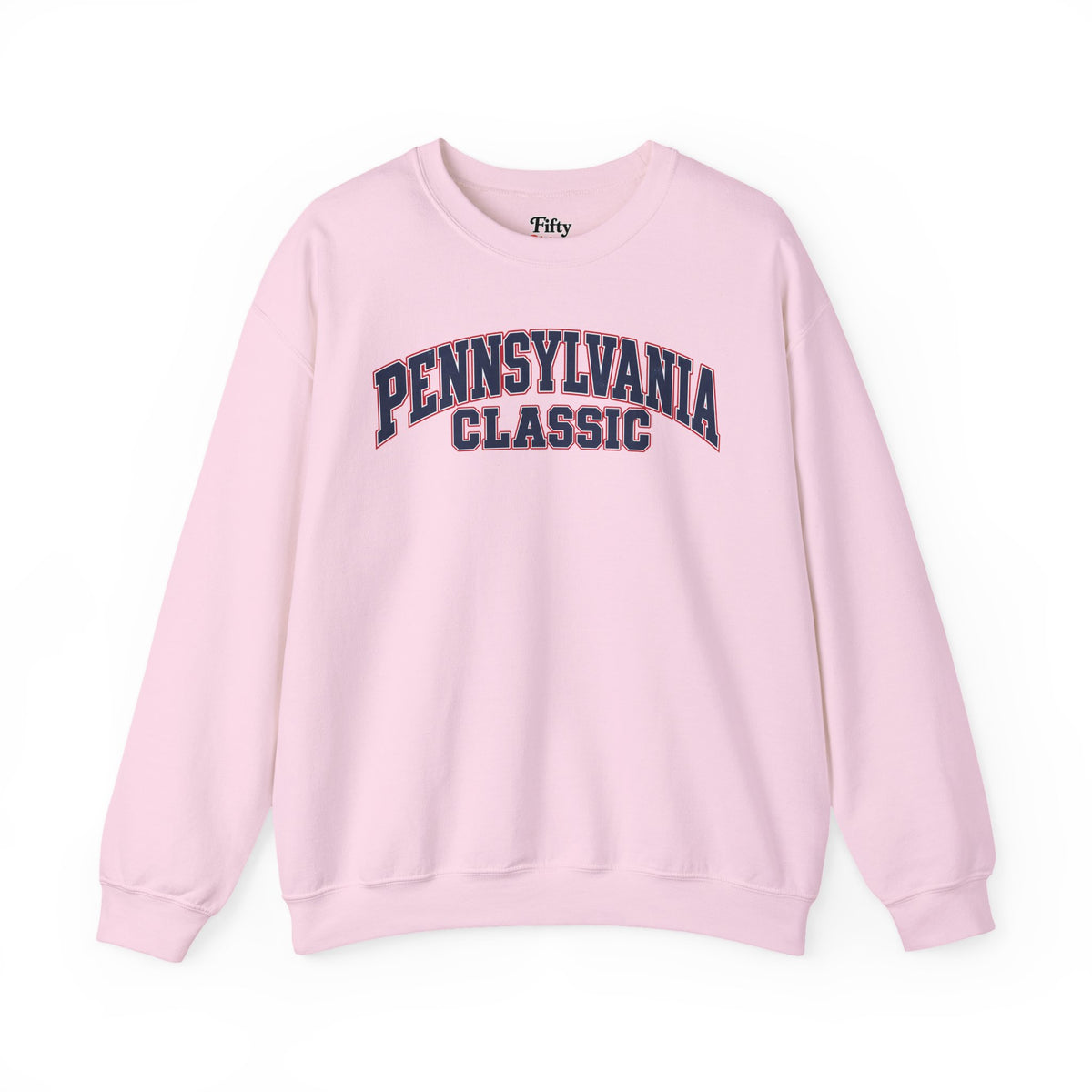 Pennsylvania Classic Unisex Crewneck Sweatshirt State Name Graphic