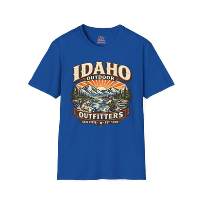 Idaho Outdoor Outfitters Unisex Softstyle T Shirt State Pride Graphic Tee Collections FS03