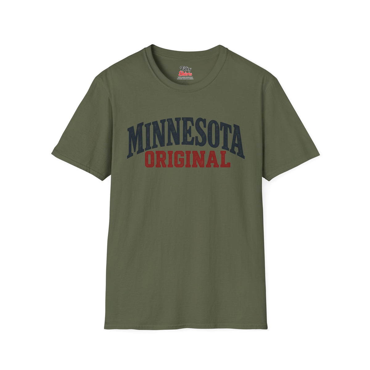 Minnesota Original Unisex Softstyle T Shirt State Name Graphic Tee