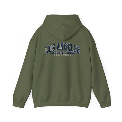 Distressed Los Angeles Sports Club Logo Unisex Hoodie Graphic