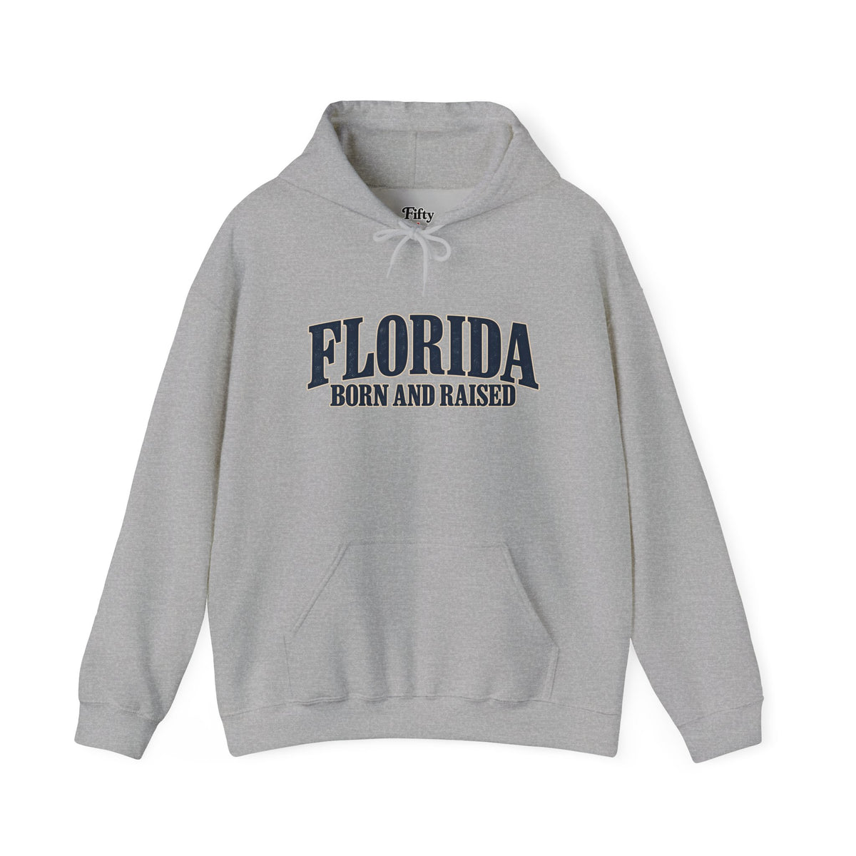 Florida Born and Raised Premium Heritage Unisex Hoodie Graphic