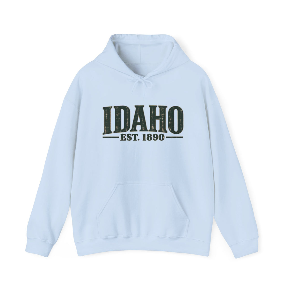 Idaho Est 1890 Unisex Hoodie State Name Graphic