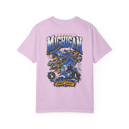 Michigan Street Legacy Unisex Comfort Color 1717 Streetwear Graphic Tee