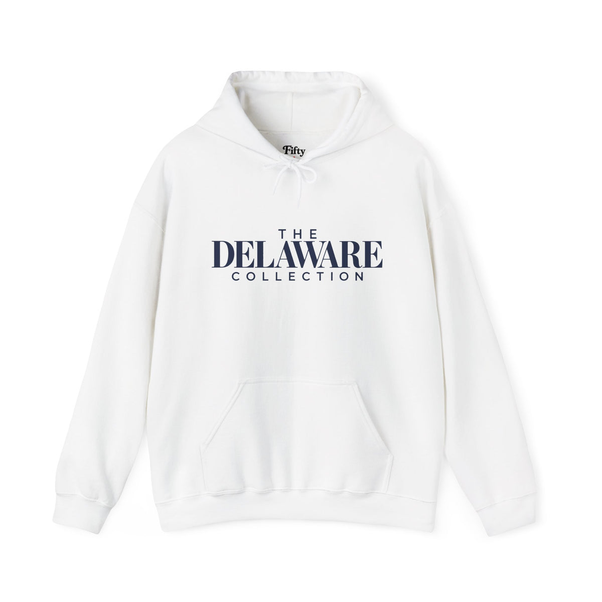 The Delaware Collection Unisex Hoodie State Name Graphic