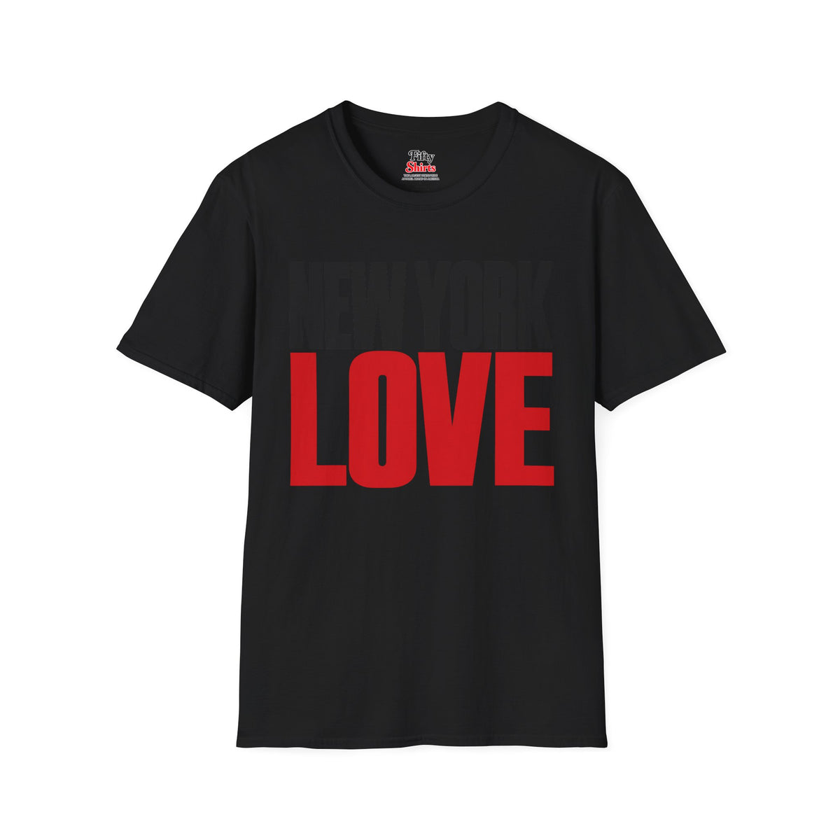 New York Love Unisex Softstyle T Shirt State Name Graphic Tee