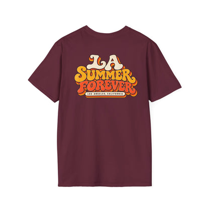 LA Summer Forever Los Angeles Unisex Softstyle Graphic Tee