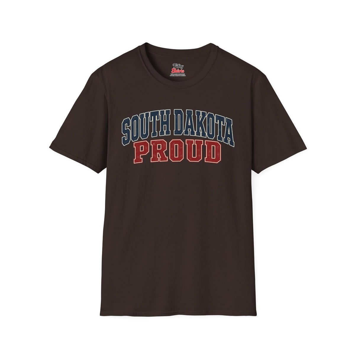 South Dakota Proud Unisex Softstyle T Shirt State Name Graphic Tee