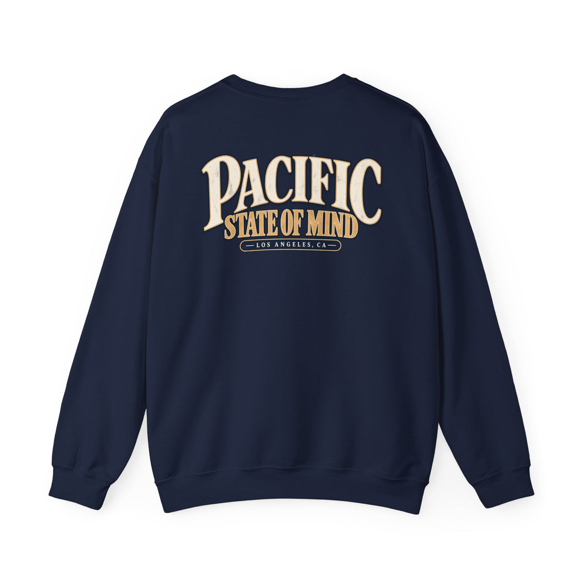 Pacific State Of Mind Los Angeles Unisex Crewneck Sweatshirt Graphic