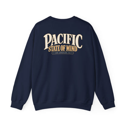 Pacific State Of Mind Los Angeles Unisex Crewneck Sweatshirt Graphic