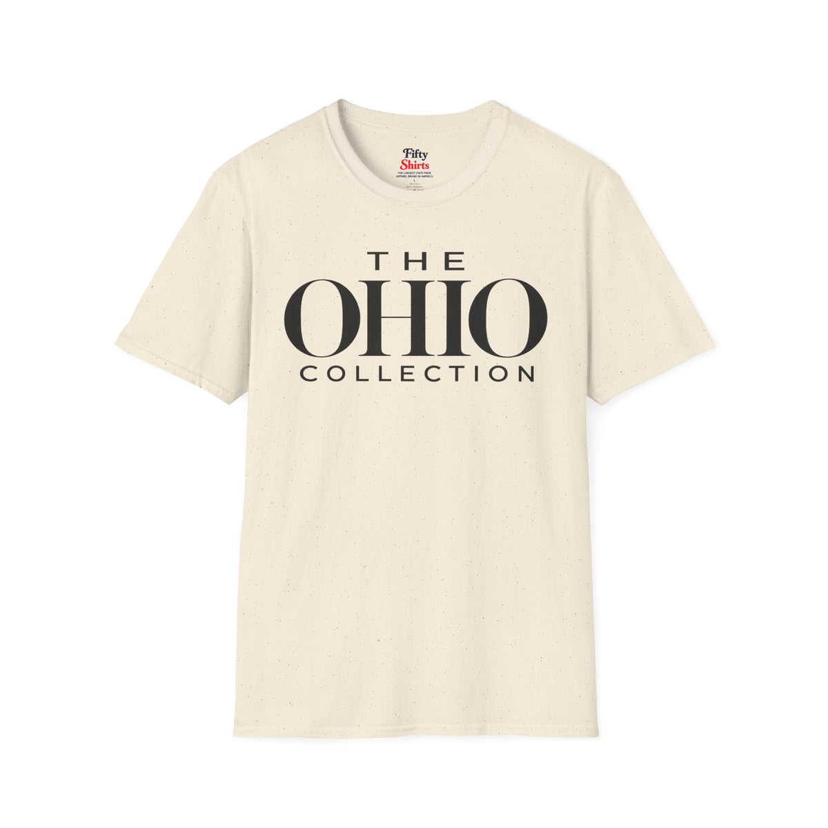 The Ohio Collection Unisex Softstyle T Shirt State Name Graphic Tee