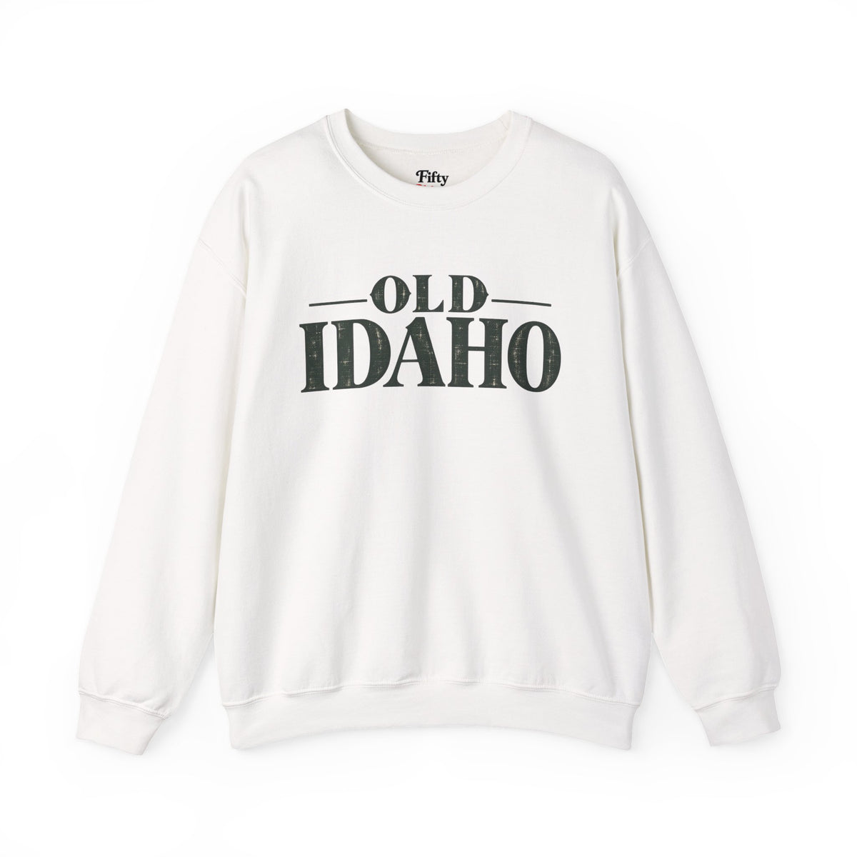 Old Idaho Unisex Crewneck Sweatshirt State Name Graphic