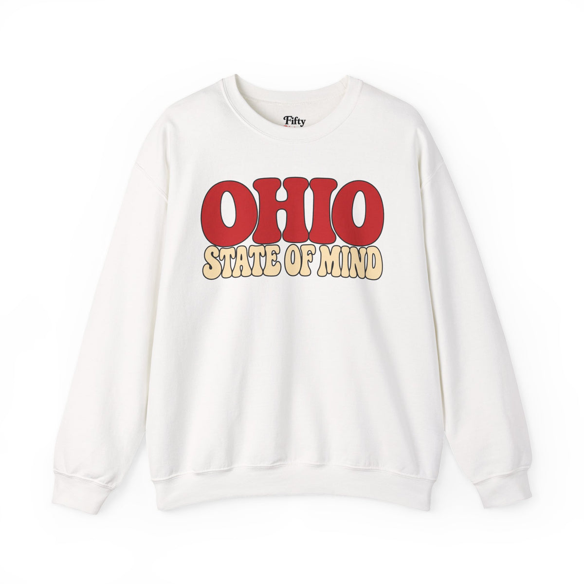 Ohio State Of Mind Unisex Crewneck Sweatshirt State Name Graphic