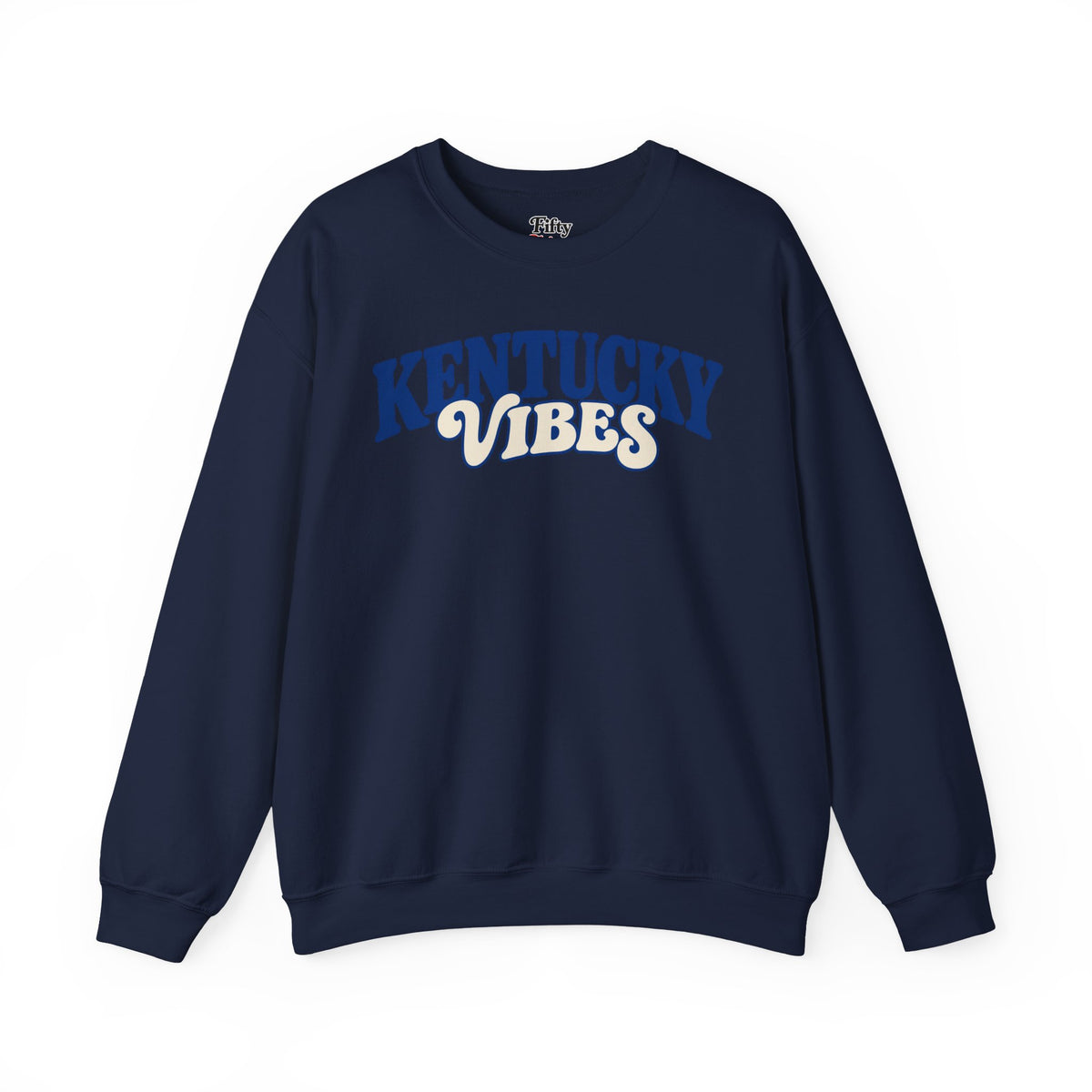 Kentucky Vibes Unisex Crewneck Sweatshirt State Name Graphic