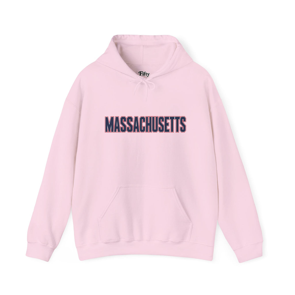 Massachusetts Unisex Hoodie State Name Graphic