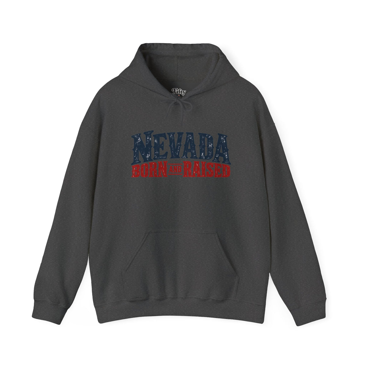 Nevada Born and Raised Classic Ranchwear Unisex Hoodie Graphic