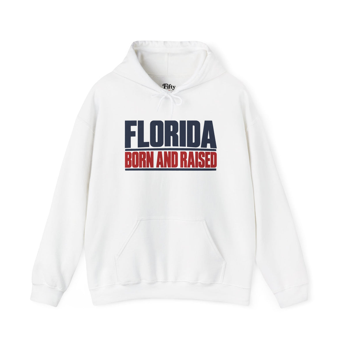 Florida Born and Raised Modern Streetwear Unisex Hoodie Graphic