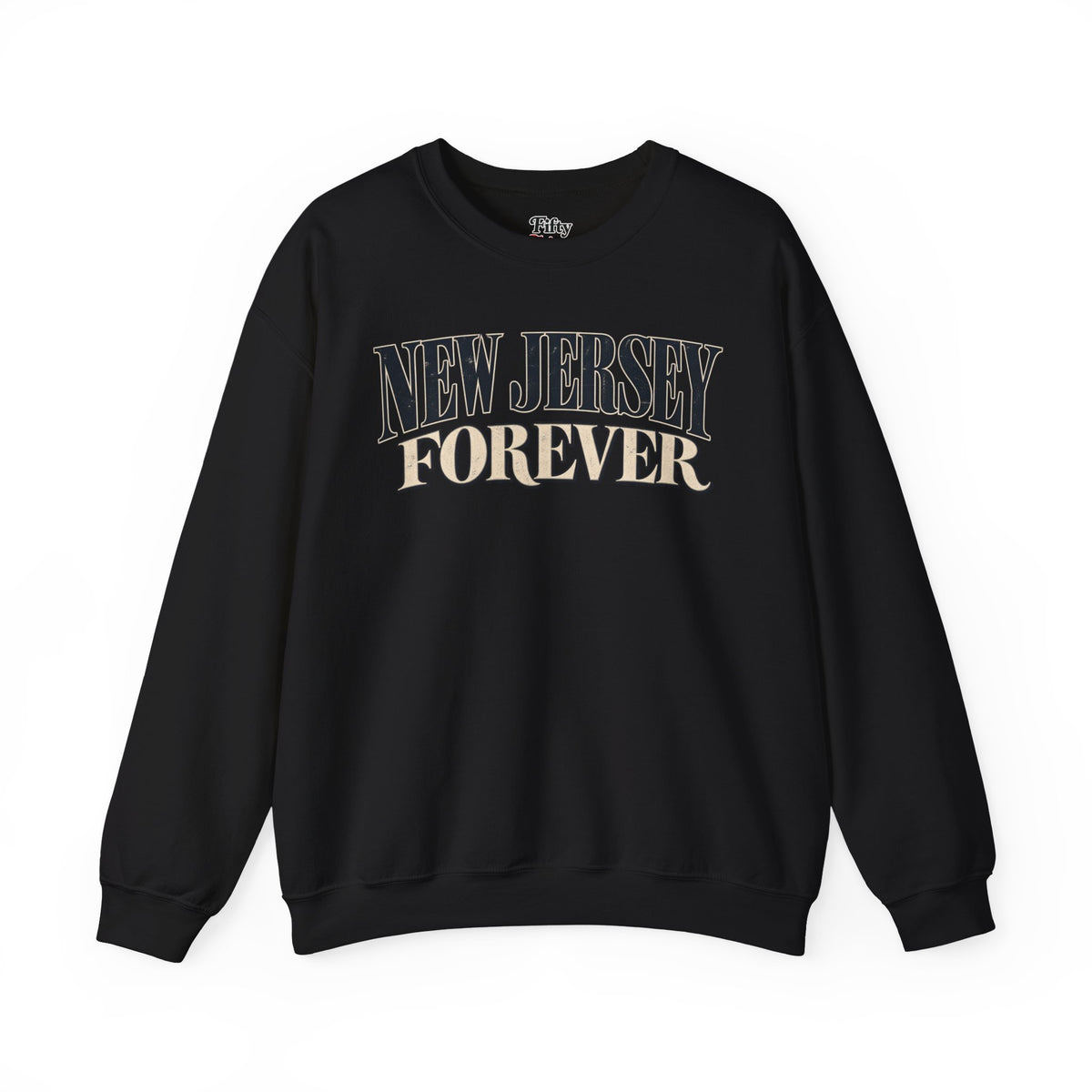 New Jersey Forever Unisex Crewneck Sweatshirt State Name Graphic