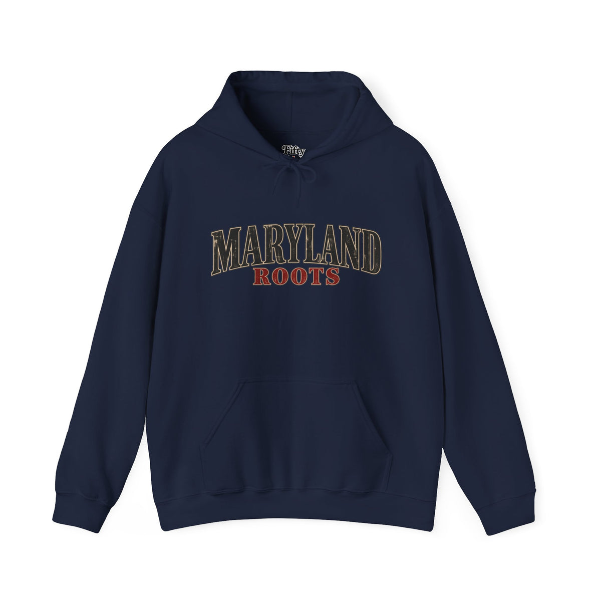 Maryland Roots Unisex Hoodie State Name Graphic