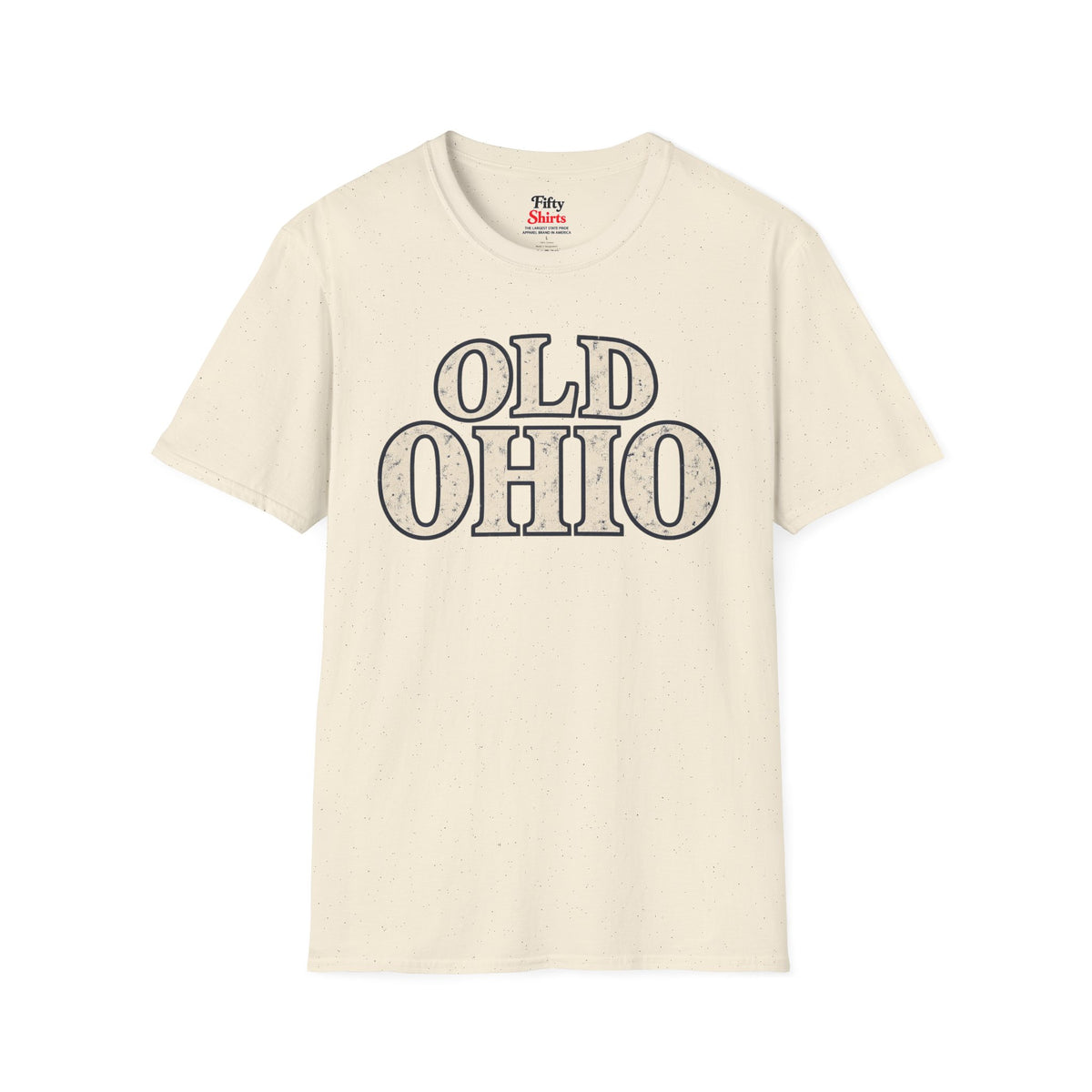 Old Ohio Unisex Softstyle T Shirt State Name Graphic Tee