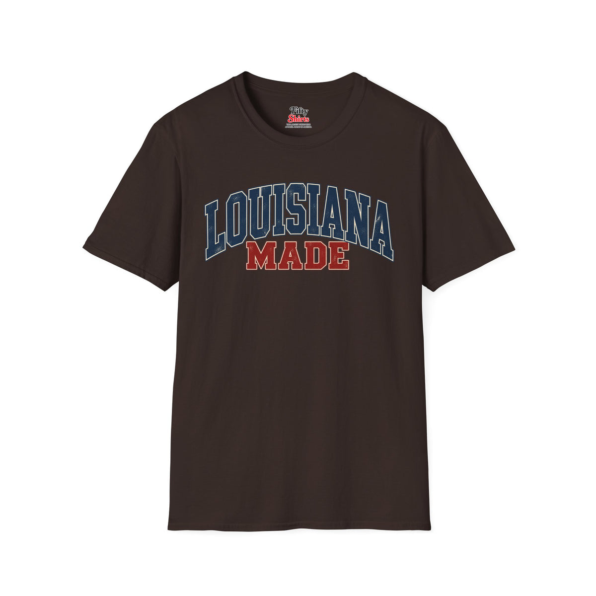 Louisiana Made Unisex Softstyle T Shirt State Name Graphic Tee