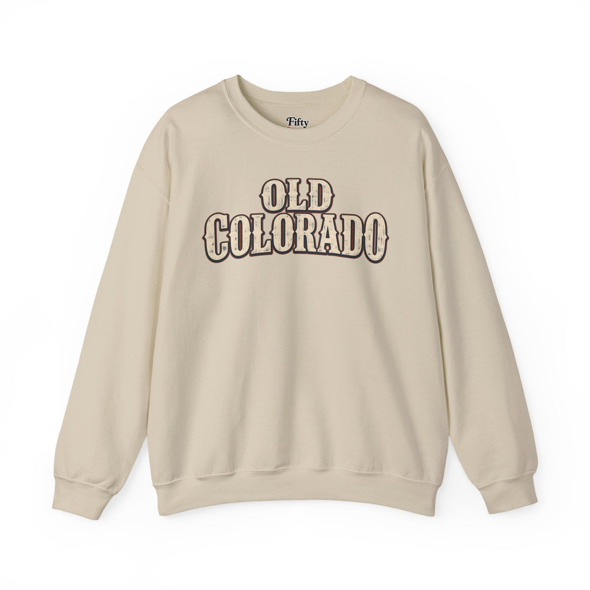 Old Colorado Unisex Crewneck Sweatshirt State Name Graphic
