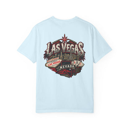 Las Vegas Nevada Unisex Comfort Color 1717 Streetwear Graphic Tee