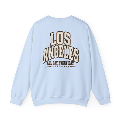 Los Angeles All Day, Everyday Unisex Crewneck Sweatshirt Graphic