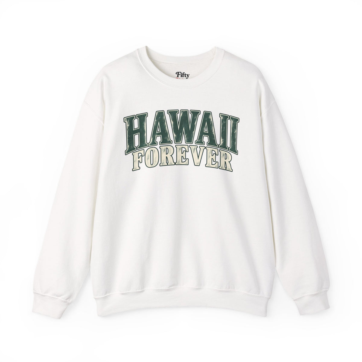 Hawaii Forever Unisex Crewneck Sweatshirt State Name Graphic