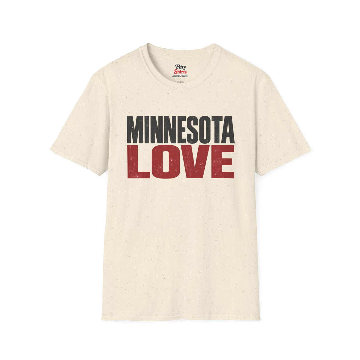 Minnesota Love Unisex Softstyle T Shirt State Name Graphic Tee