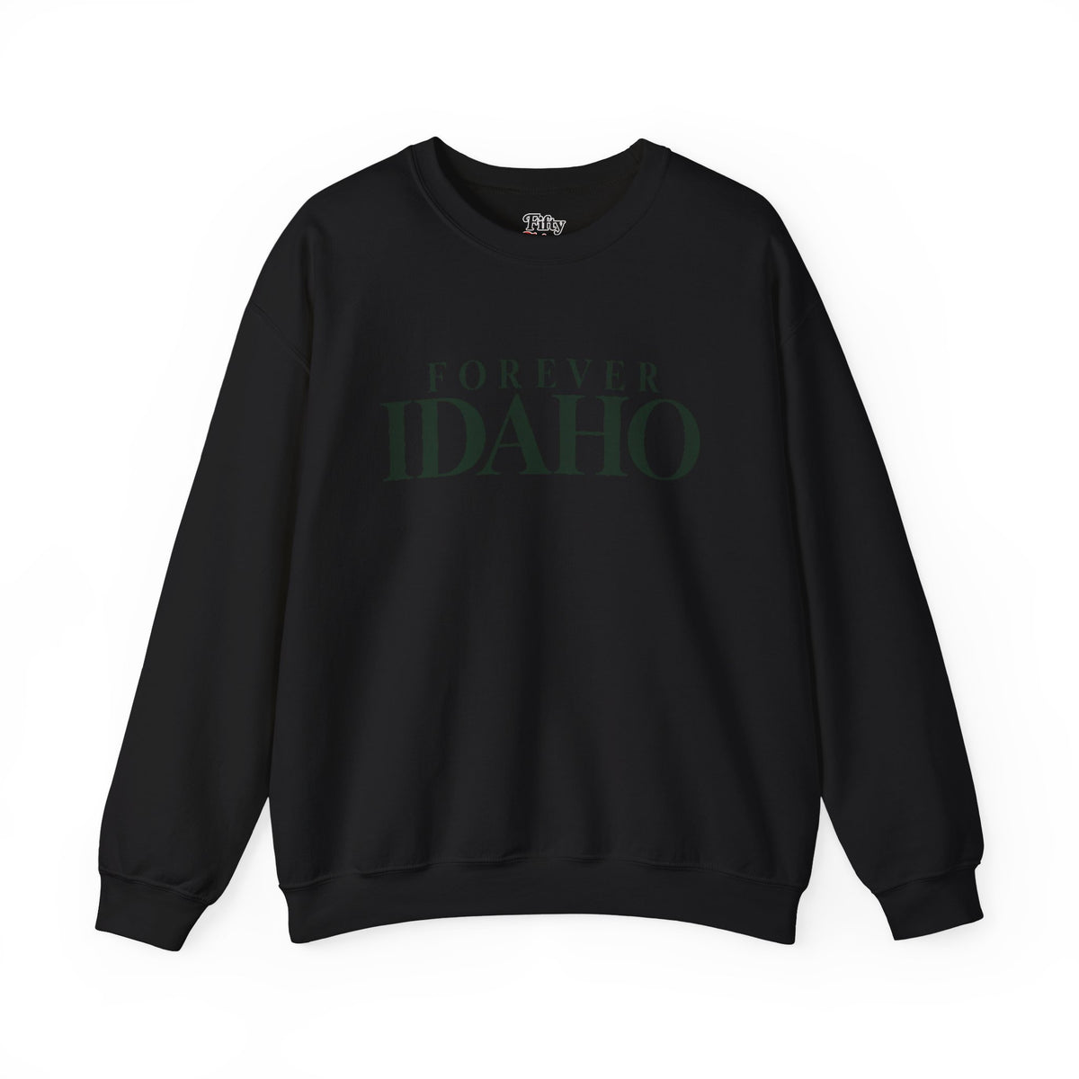 Forever Idaho Unisex Crewneck Sweatshirt State Name Graphic