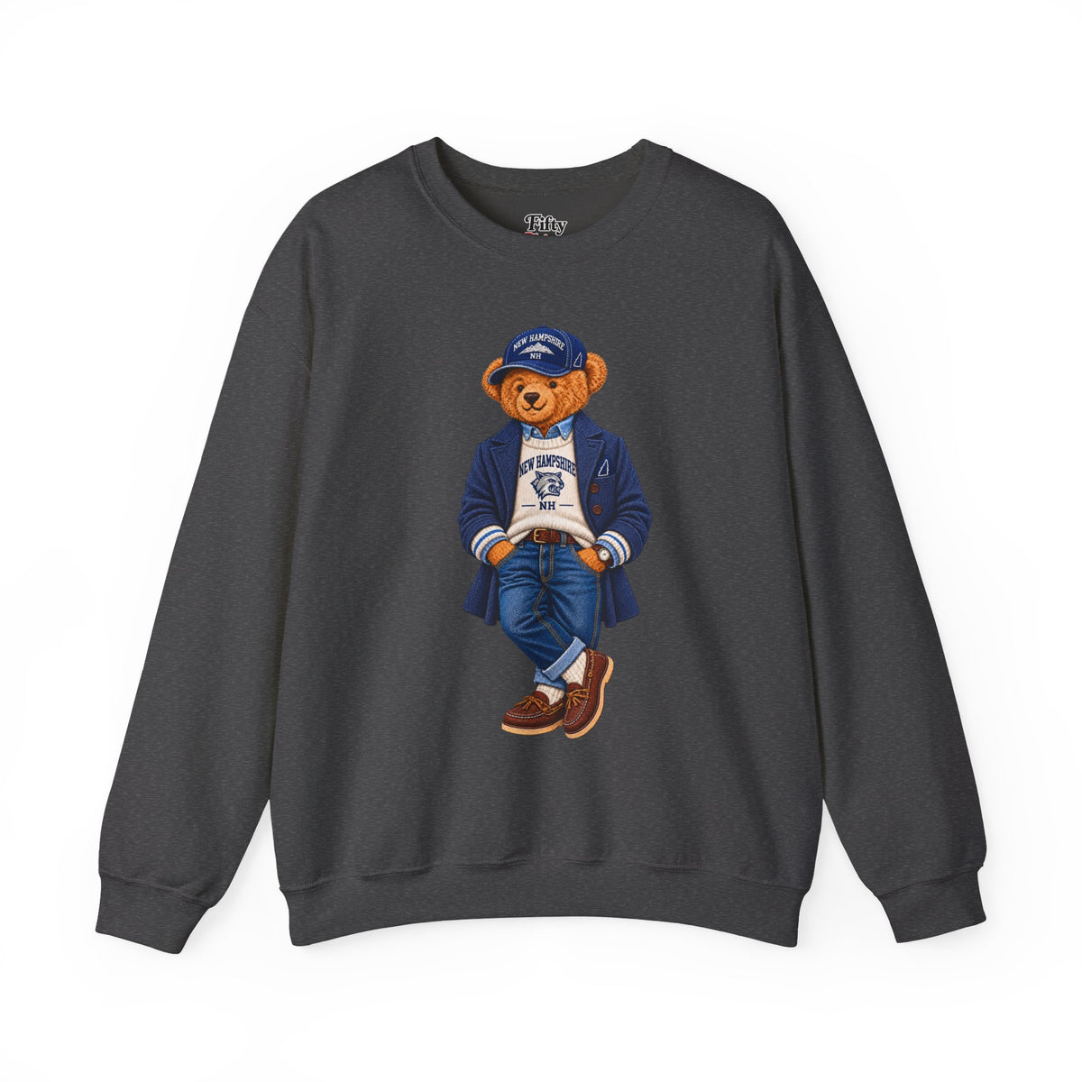 New Hampshire - Game Day Teddy Bear Sweatshirt
