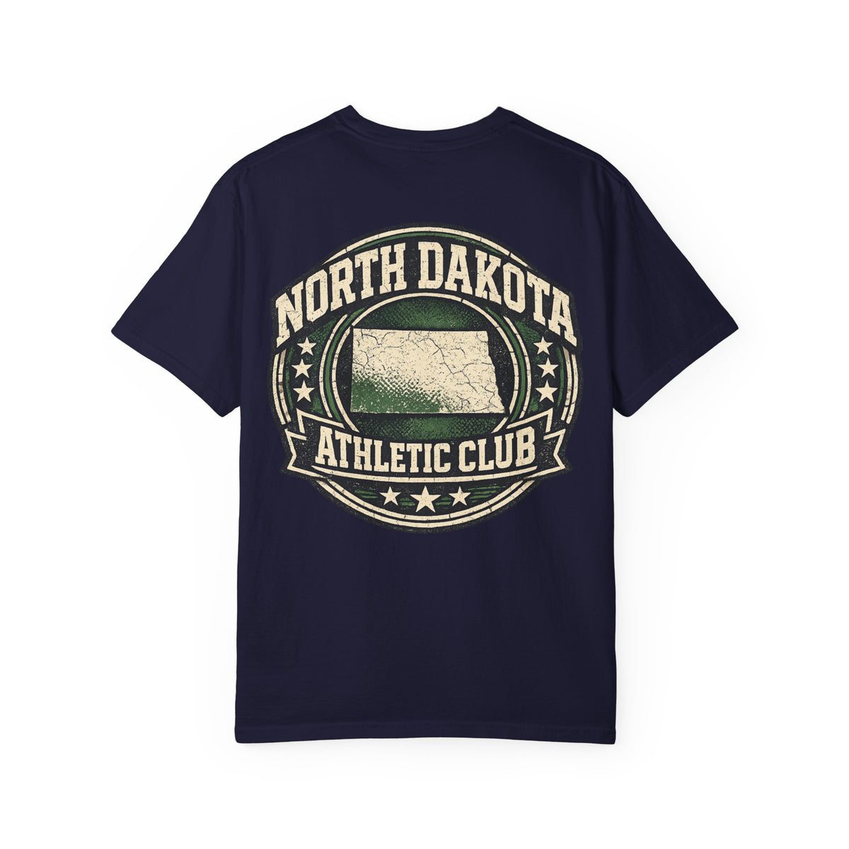North Dakota Athletic Club Unisex Comfort Color 1717 Streetwear Graphic Tee