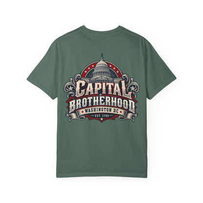 Washington DC Capital Brotherhood Unisex Comfort Color 1717 Streetwear Graphic Tee