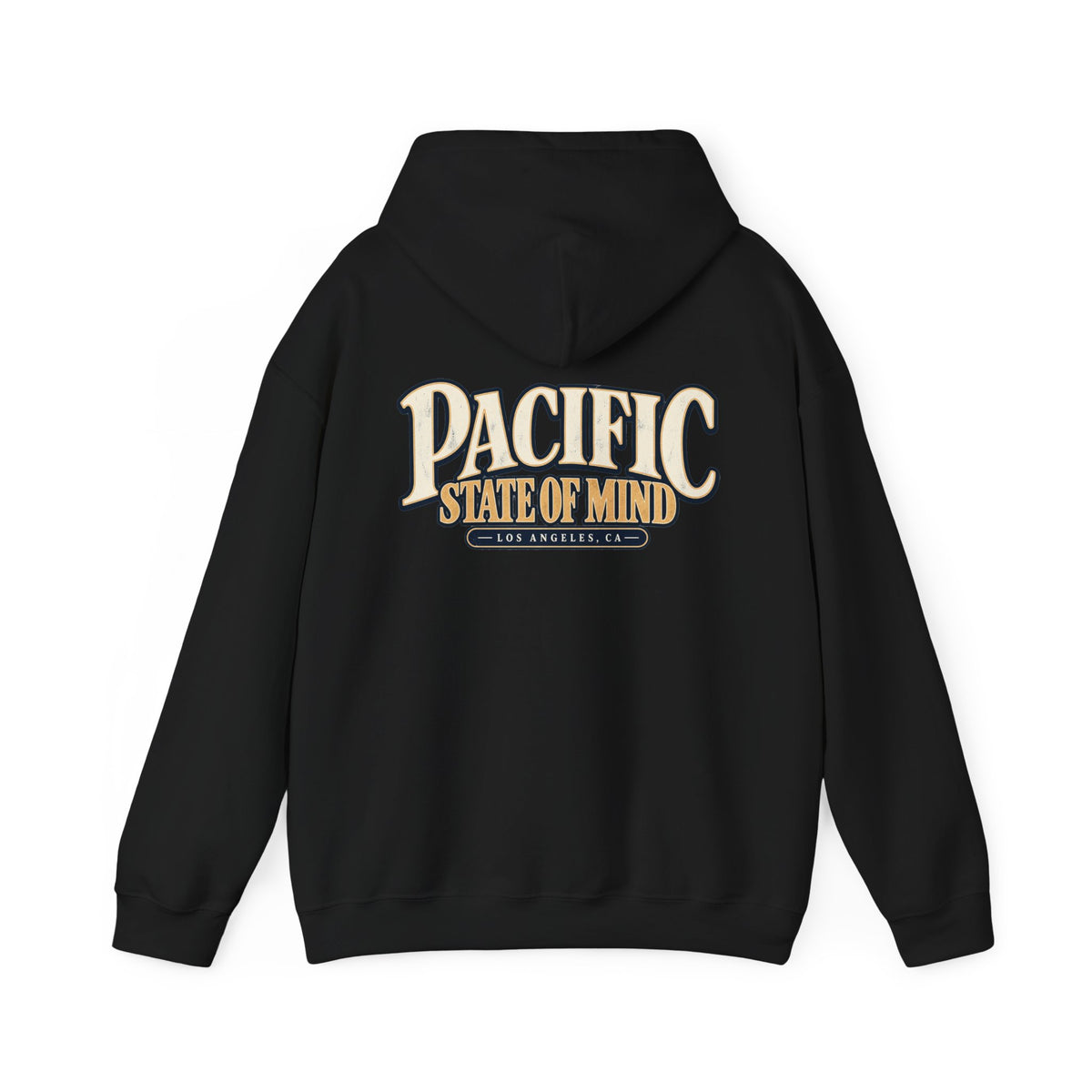 Pacific State Of Mind Los Angeles Unisex Hoodie Graphic