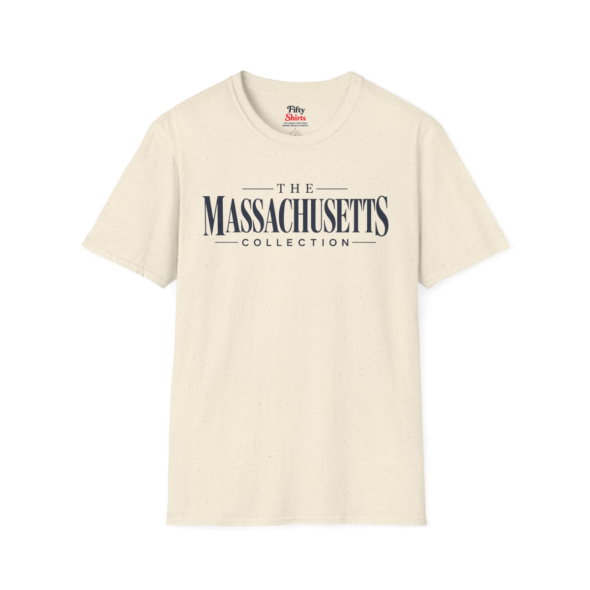 The Massachusetts Collection Unisex Softstyle T Shirt State Name Graphic Tee