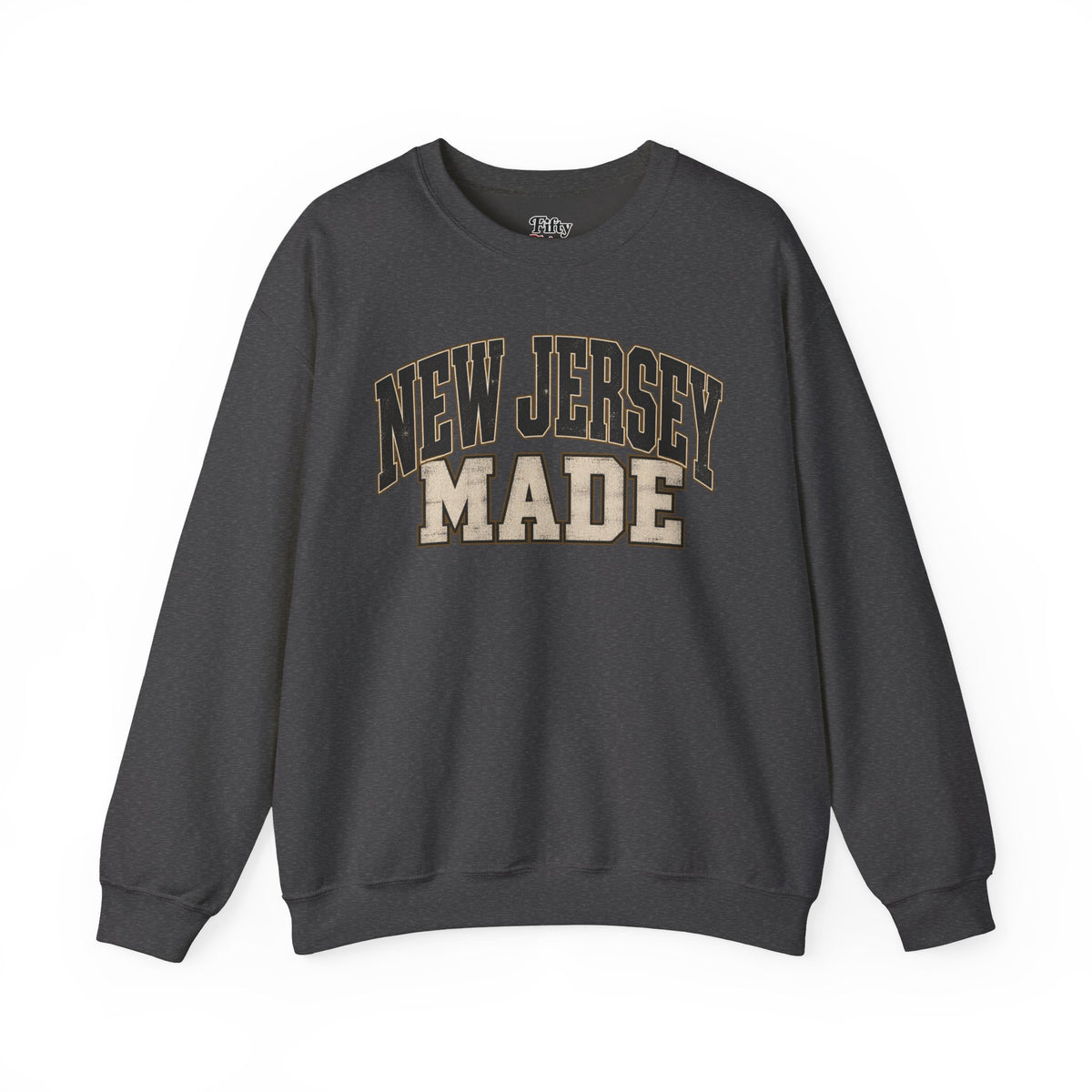 New Jersey made Unisex Crewneck Sweatshirt State Name Graphic