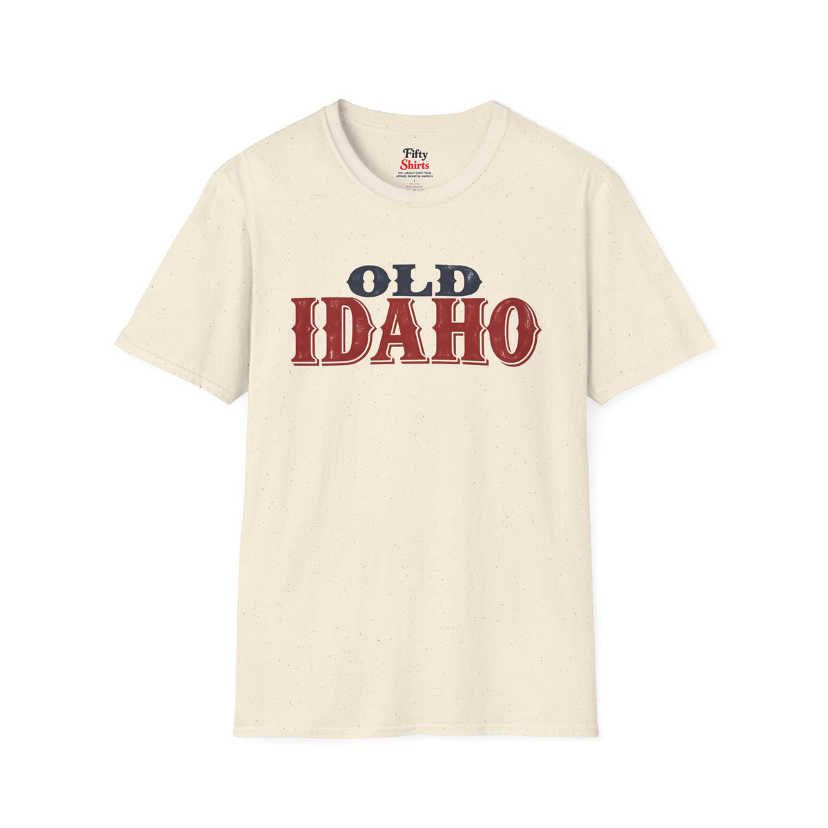 Old Idaho Unisex Softstyle T Shirt State Name Graphic Tee