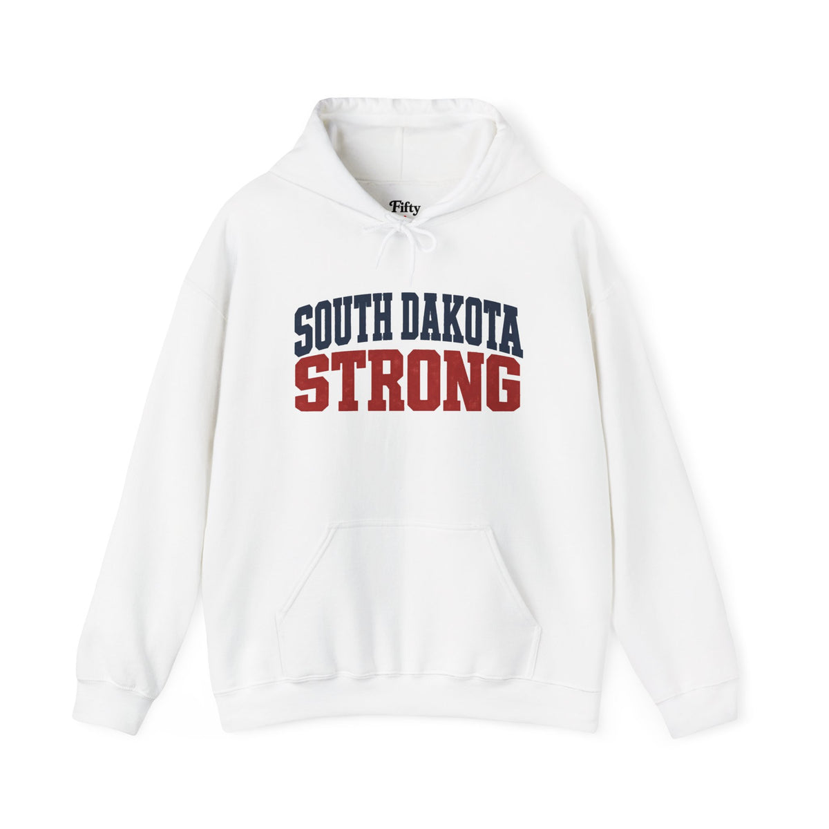 South Dakota Strong Unisex Hoodie State Name Graphic
