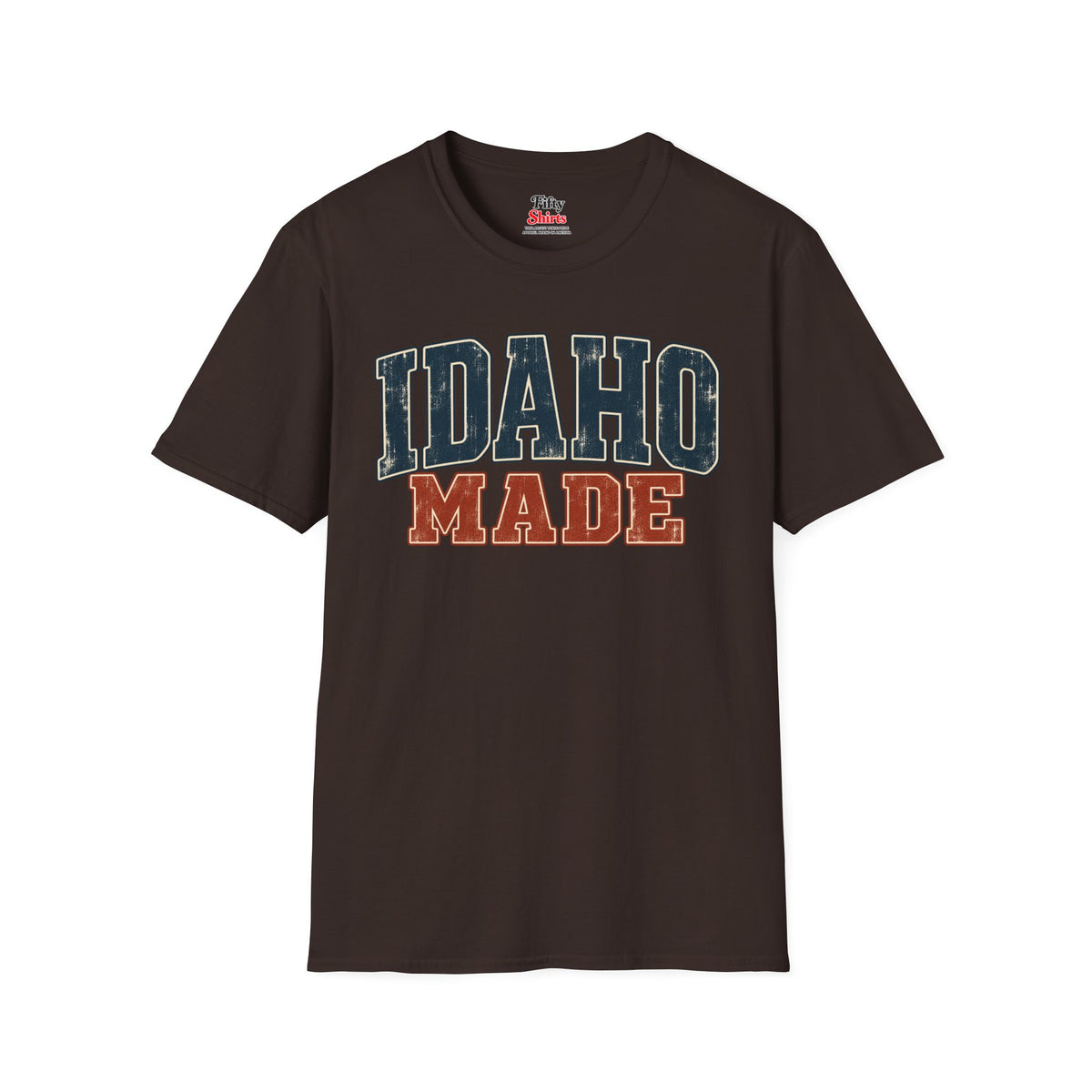 Idaho Made Unisex Softstyle T Shirt State Name Graphic Tee