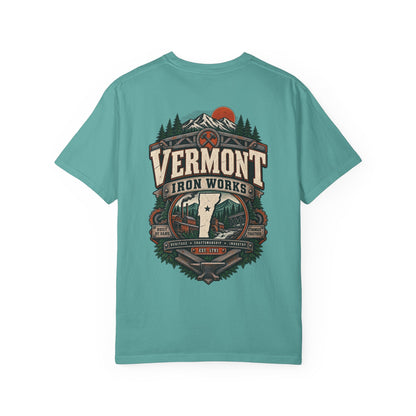 Vermont Iron Works Unisex Comfort Color 1717 Streetwear Graphic Tee