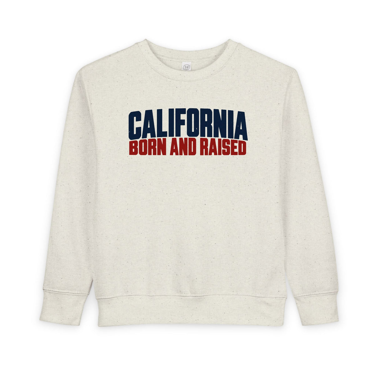 California Born and Raised Workwear Unisex Toddler Sweatshirt