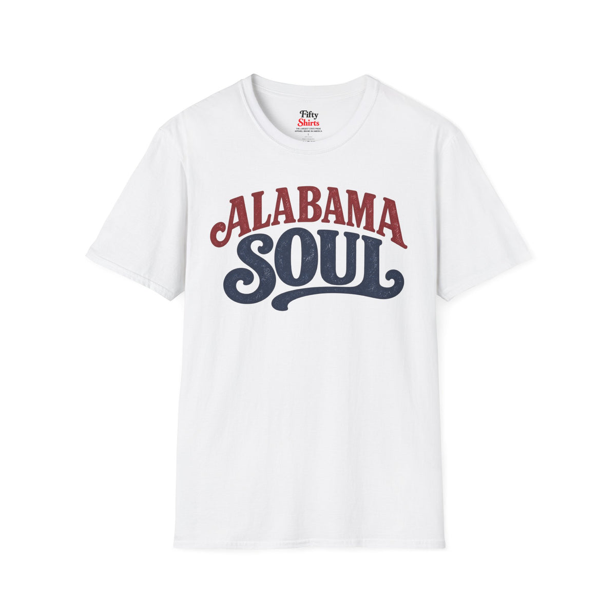 Alabama Soul Unisex Softstyle T Shirt State Name Graphic Tee