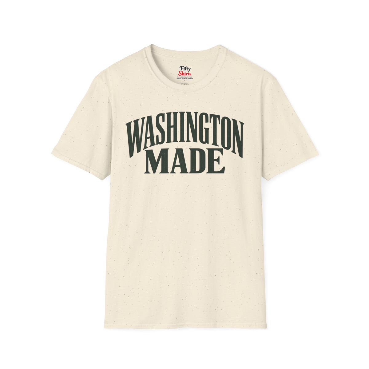 Washington Made Unisex Softstyle T Shirt State Name Graphic Tee