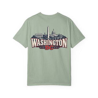 Washington DC Skyline Unisex Comfort Color 1717 Streetwear Graphic Tee