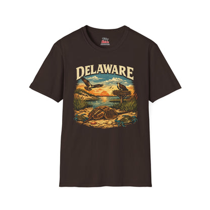 Delaware Wildlife Unisex Softstyle T Shirt State Pride Graphic Tee Collections FS03