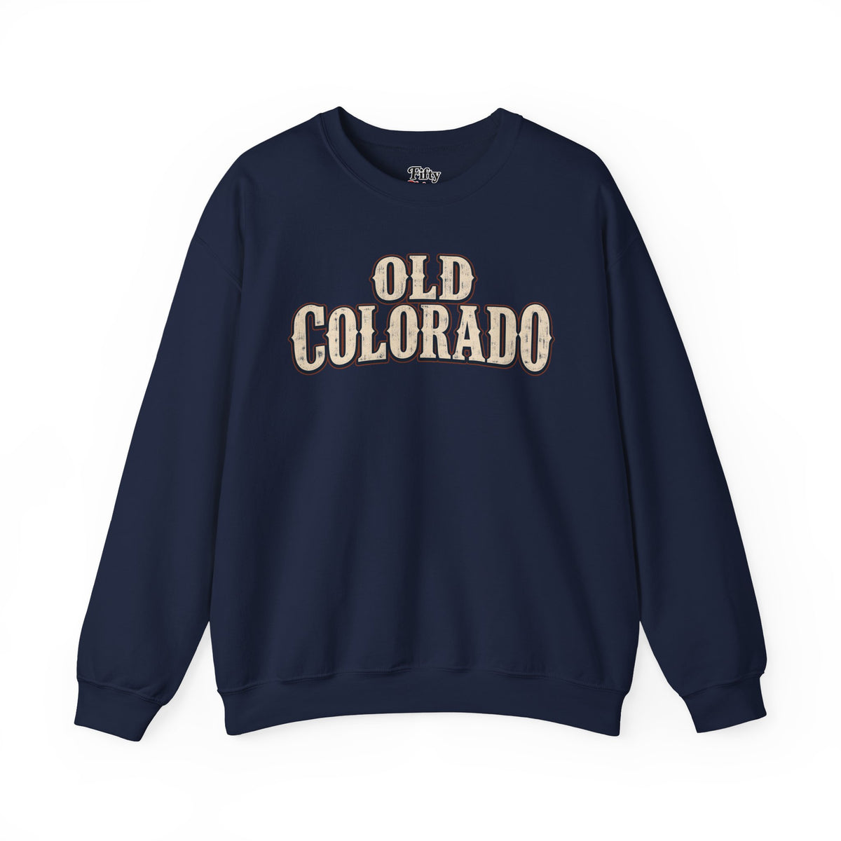 Old Colorado Unisex Crewneck Sweatshirt State Name Graphic