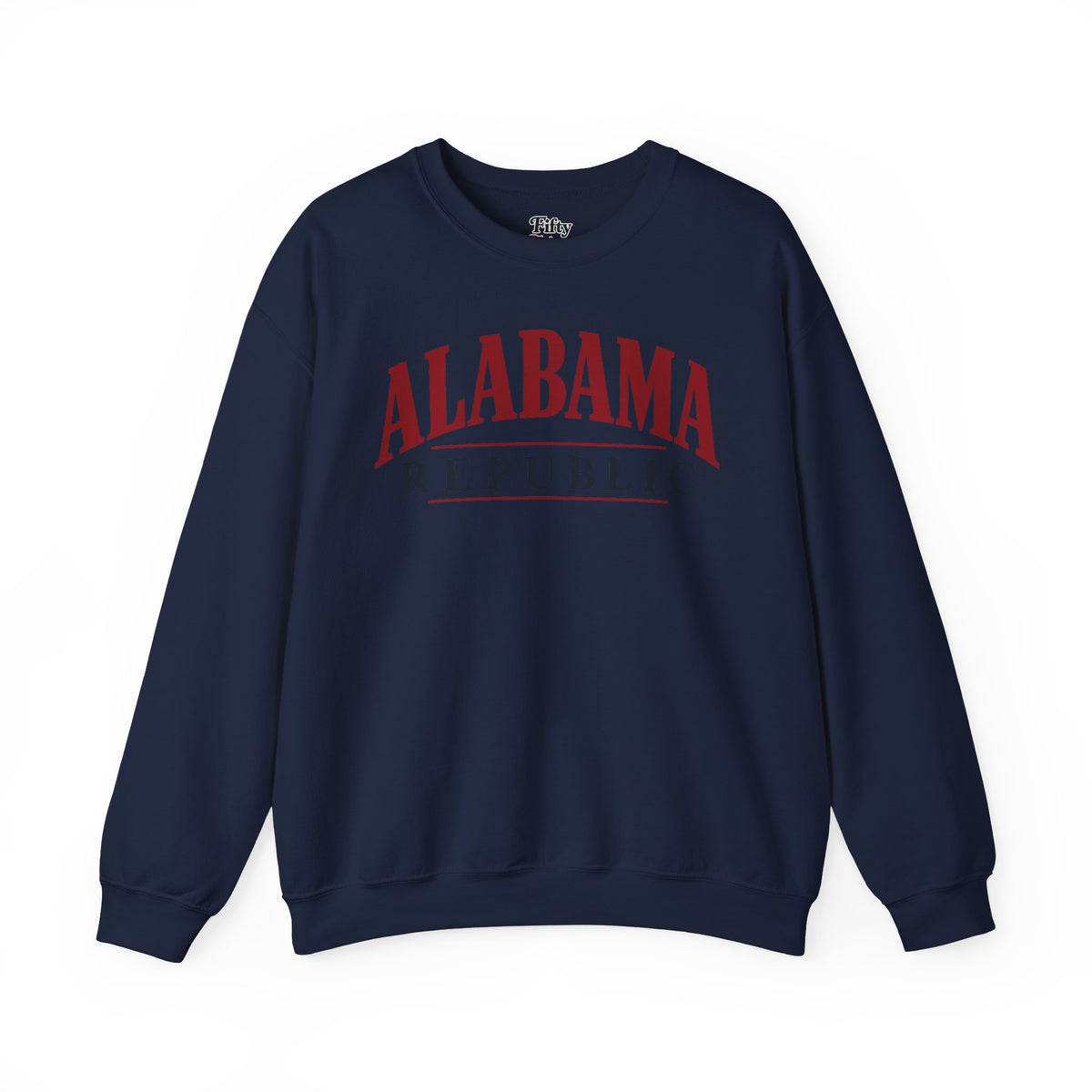 Alabama Republic Unisex Crewneck Sweatshirt State Name Graphic
