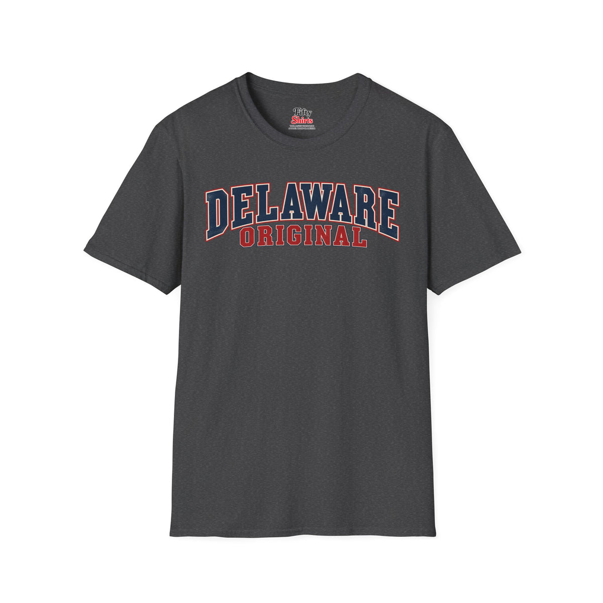 Delaware Original Unisex Softstyle T Shirt State Name Graphic Tee