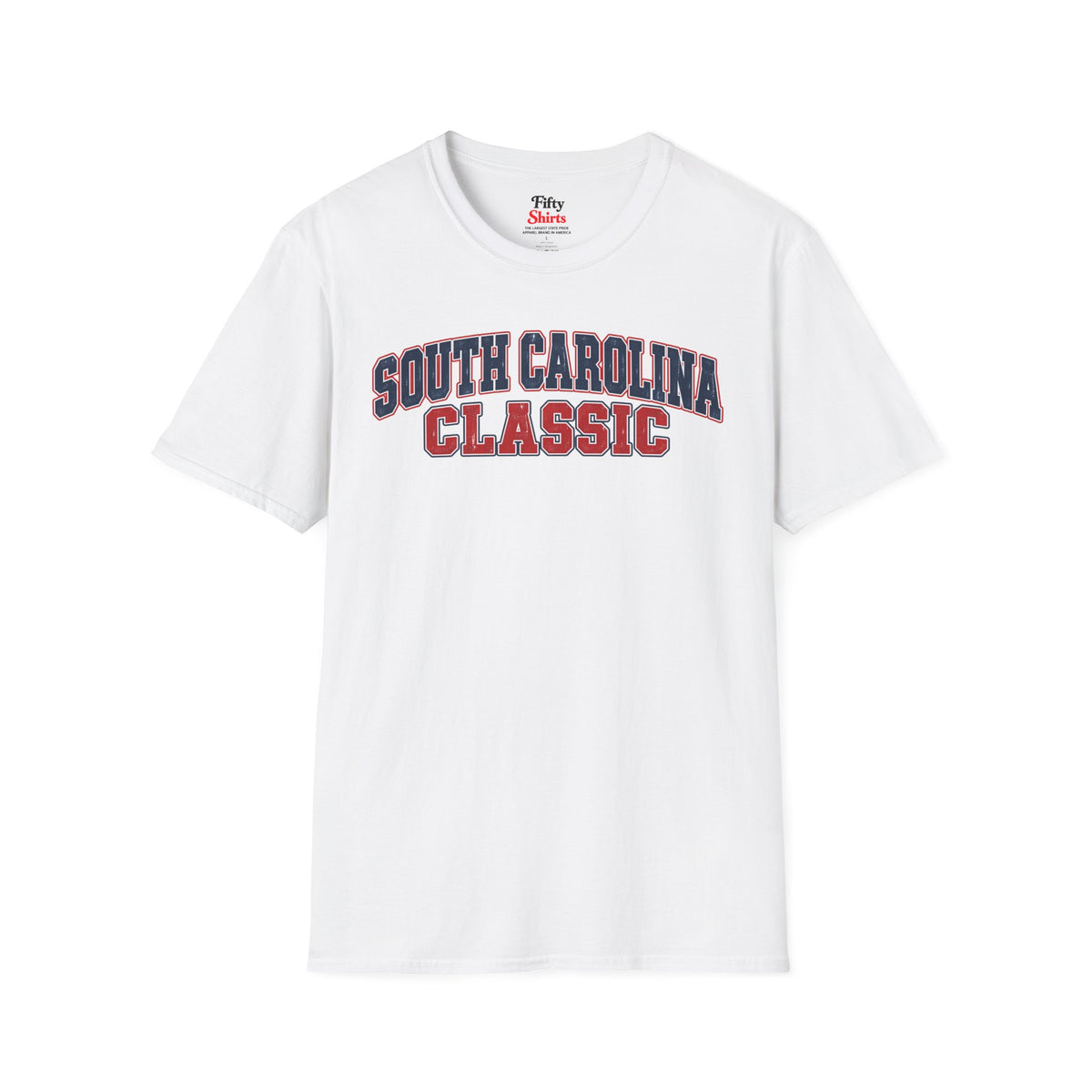 South Carolina Classic Unisex Softstyle T Shirt State Name Graphic Tee